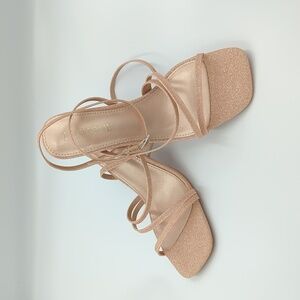 Lacuone strappy heels